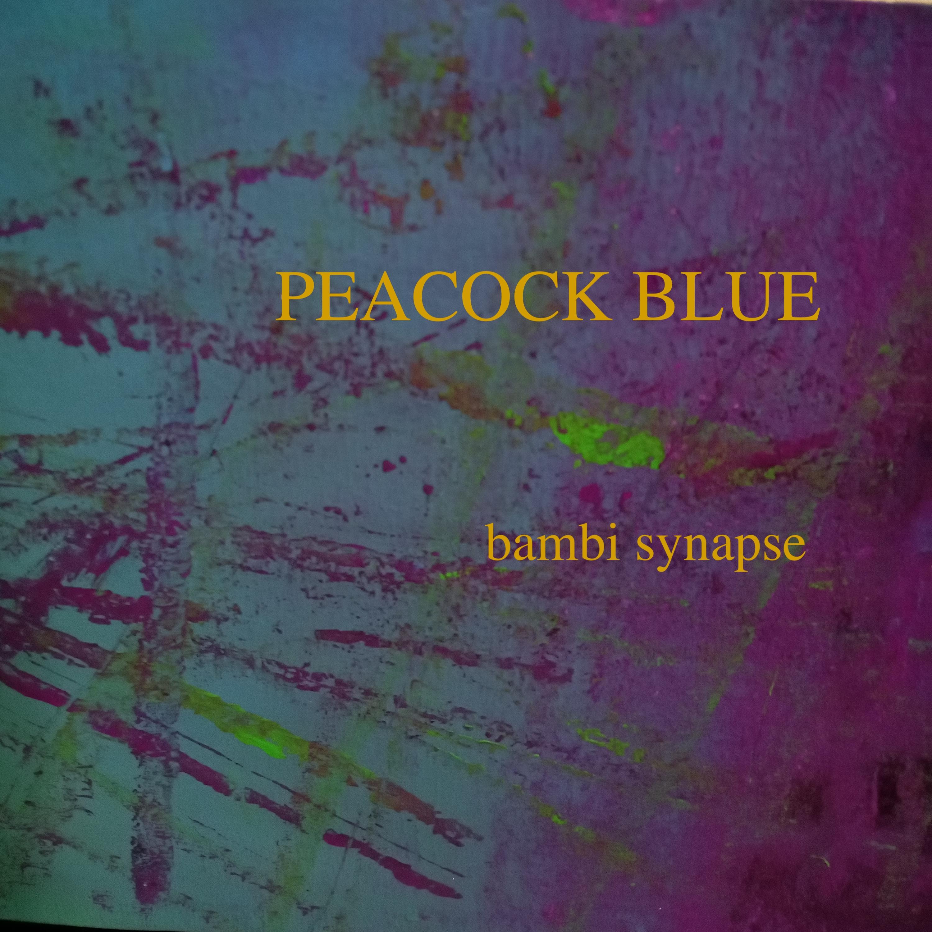 cover - peacock blue